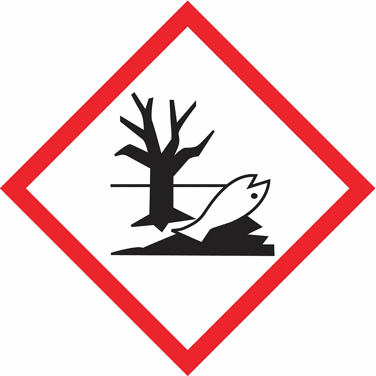 Accuform Right-To-Know Label 1 in H 1 in W Polyester (LZH608EV5)