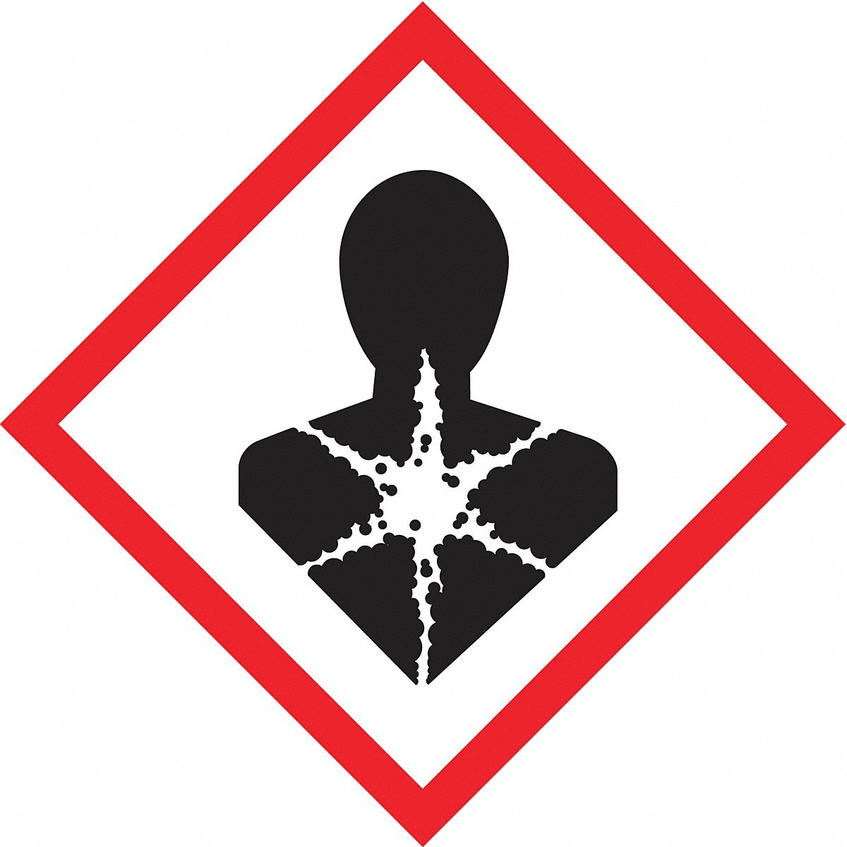 Accuform GHS Label 1 in H 1 in W Paper (LZH609PS5)