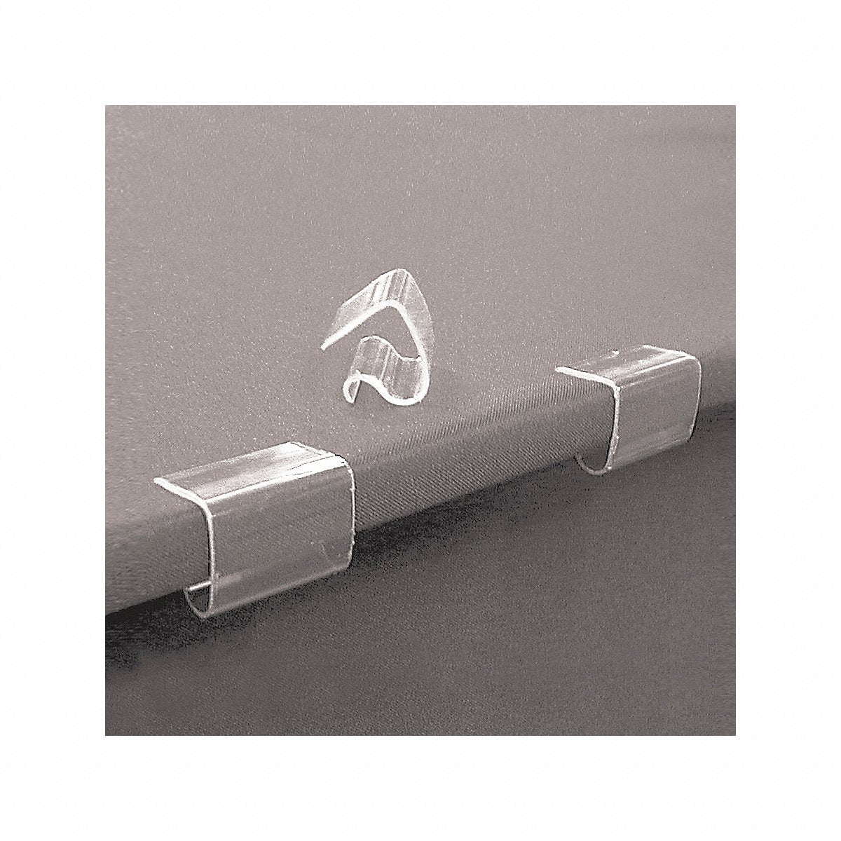 Ez Clip By Fastenation Table Cloth Clip 2 1/2 in L Clear PK250 (EZTCC)