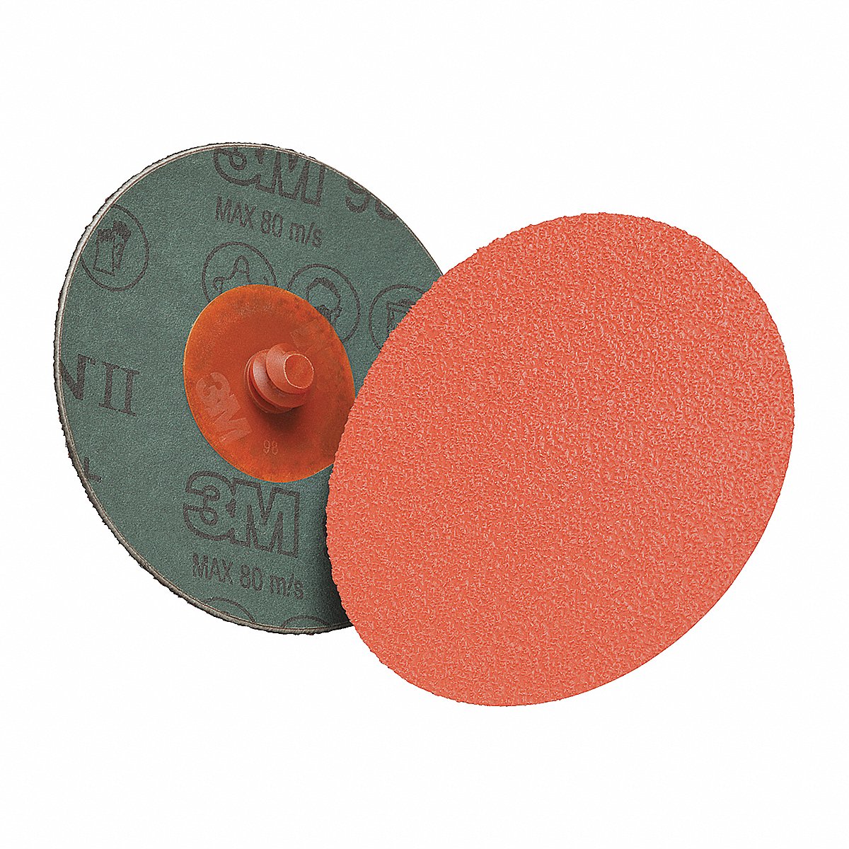 3M Cubitron II J 2631 Quick-Change Sand Disc 3 in Dia TR PK50 (7100050303)