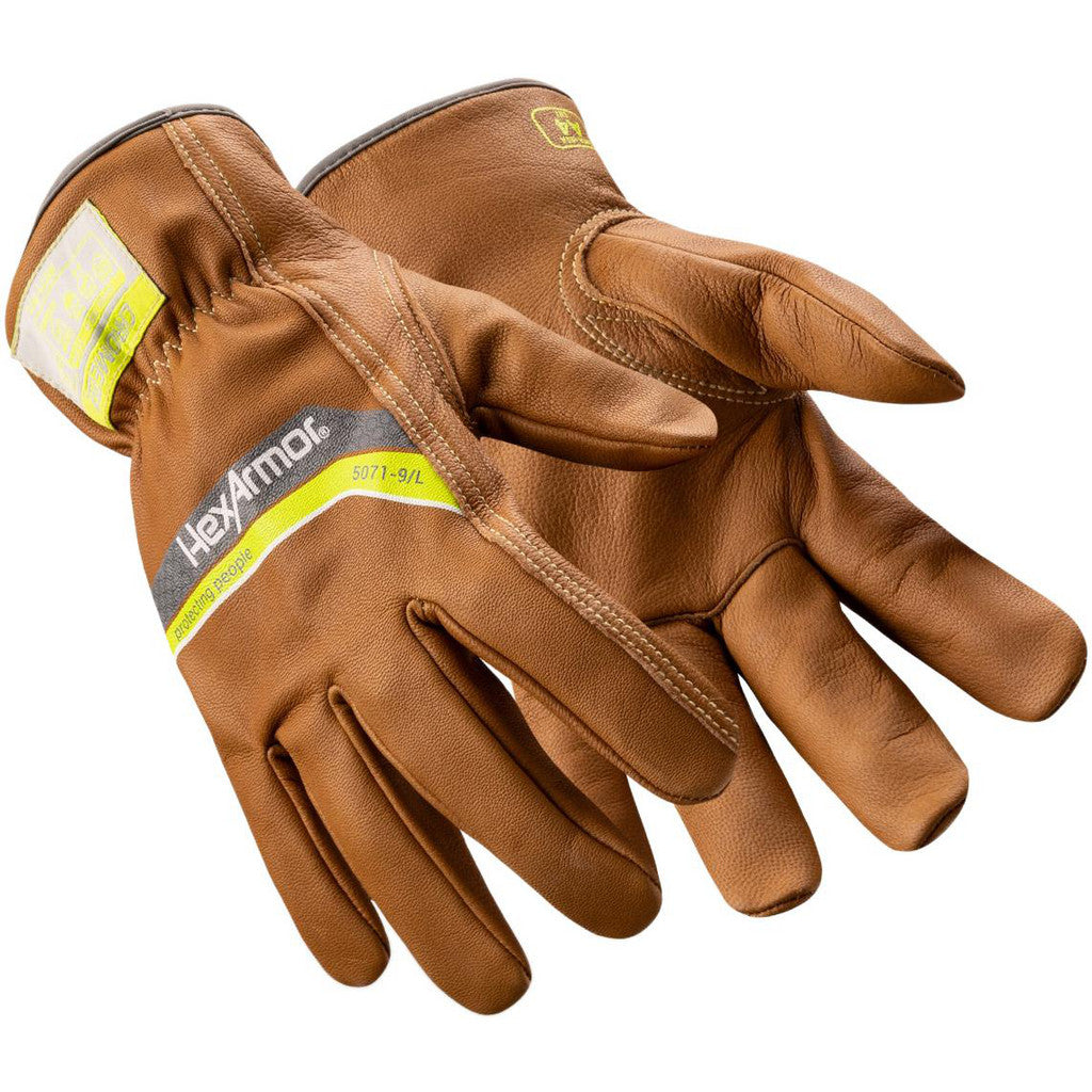 HexArmor 5071-L (9) Cut, Puncture & Abrasion-Resistant Gloves: Cut A4, Puncture 4, Abrasion 4, Size Large