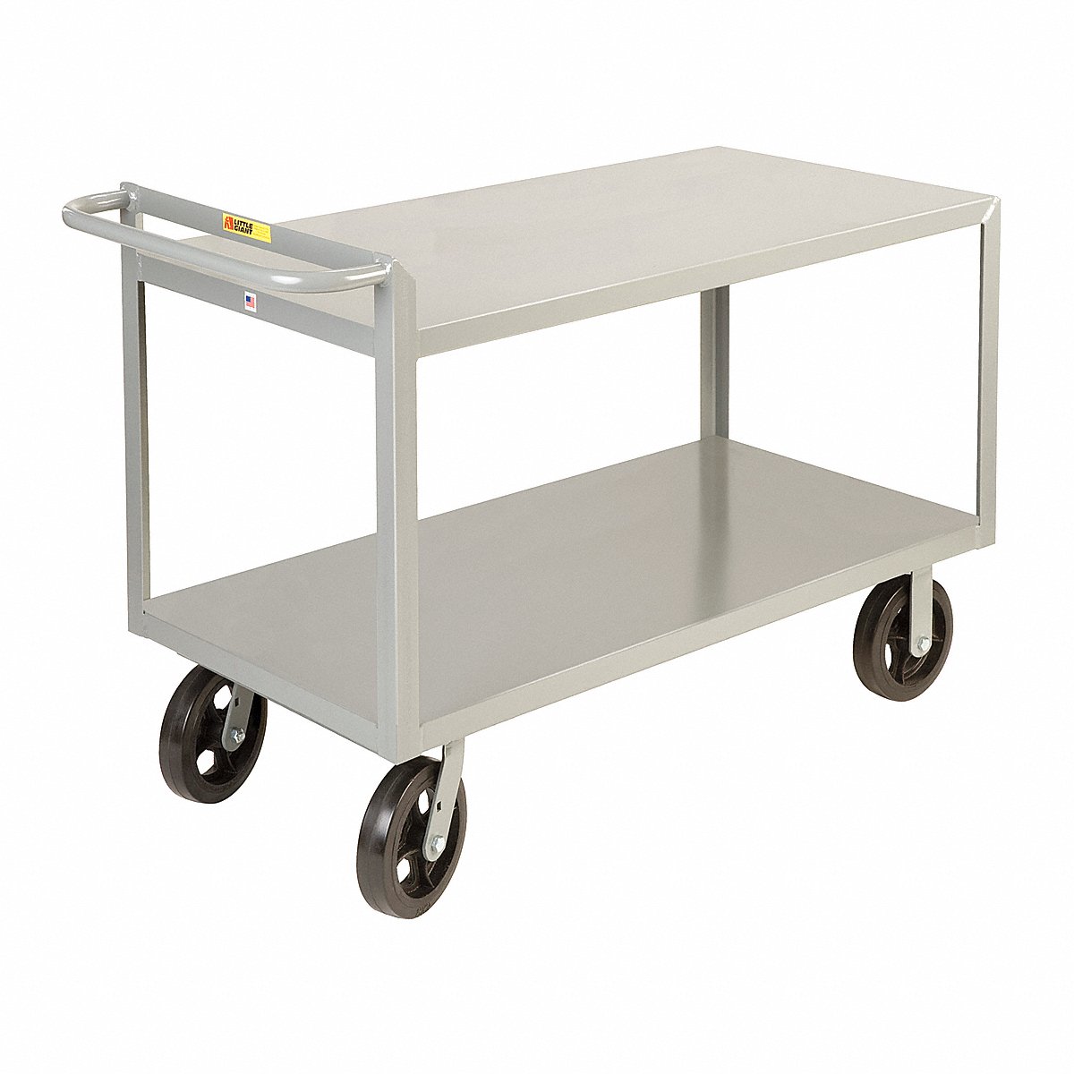 Little Giant Utility Cart, 2, 400 Lb, Steel (G-3048-8MR)