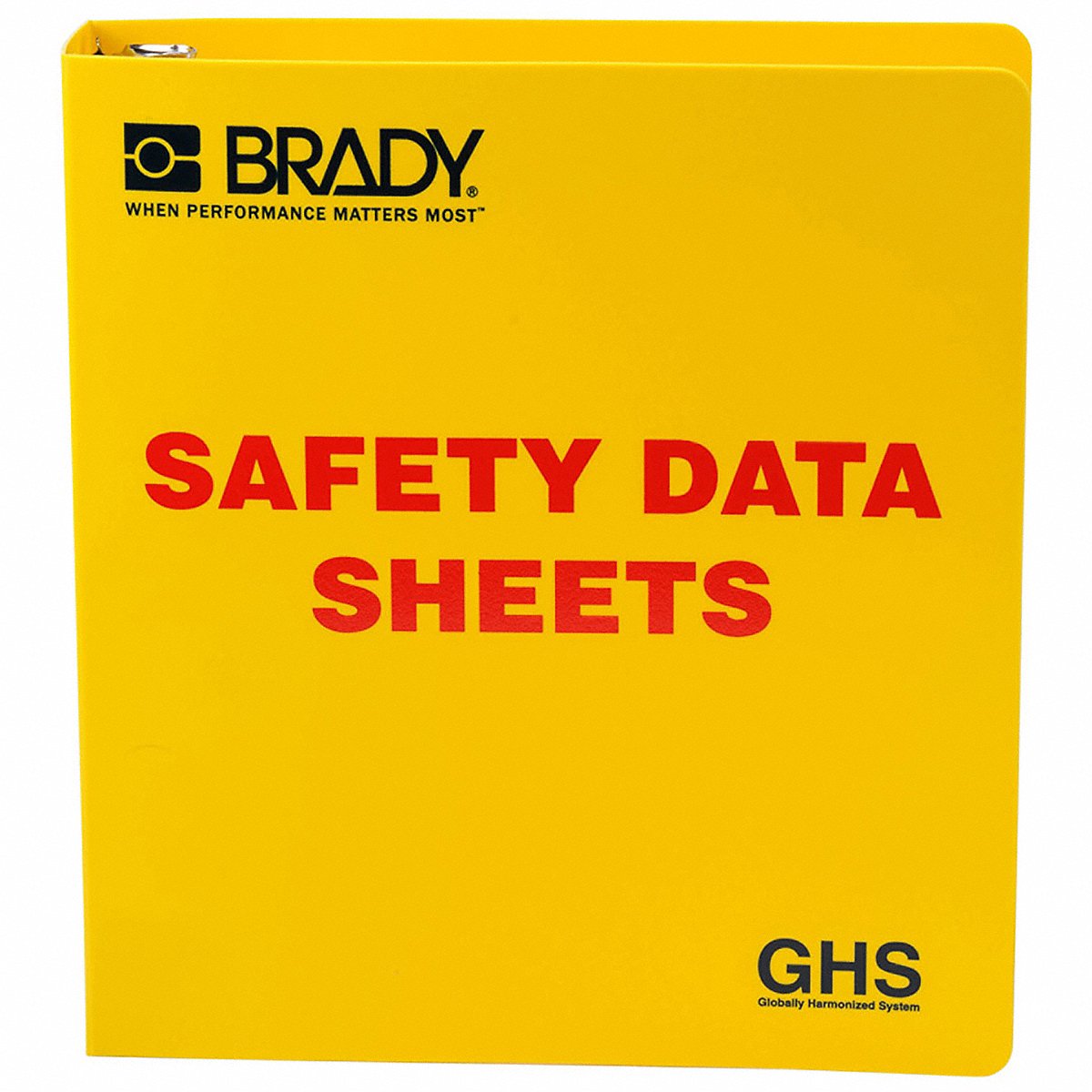 Brady Binder, Right To Know Safety Data Sheet (121183)