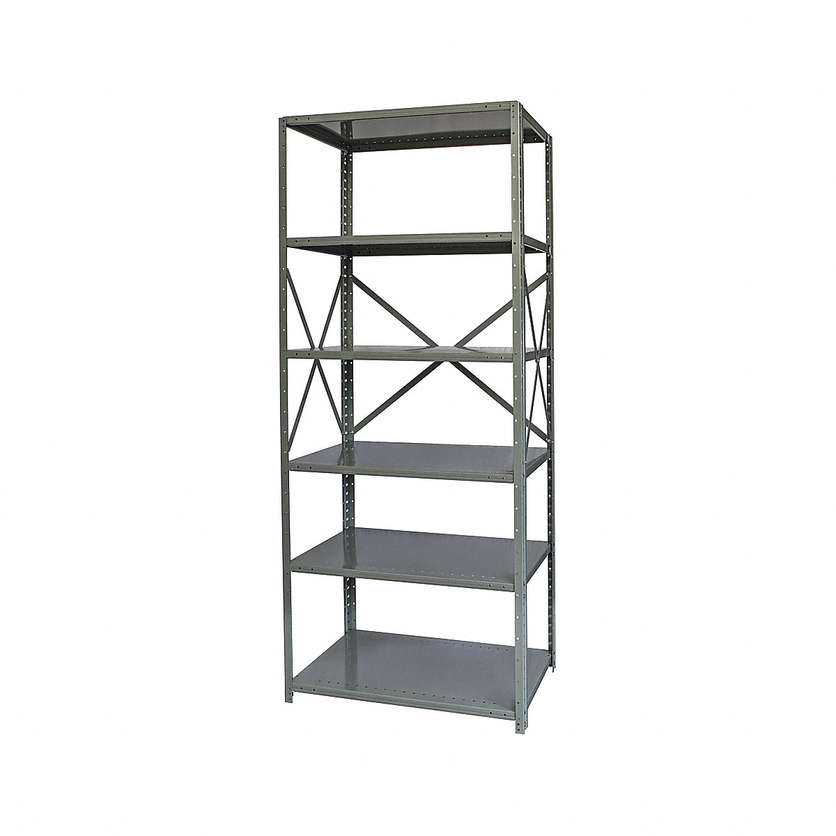 Hallowell Metal Shelving Cap 500 lb 24 in x 84 in x 48 in (F5711-24HG)