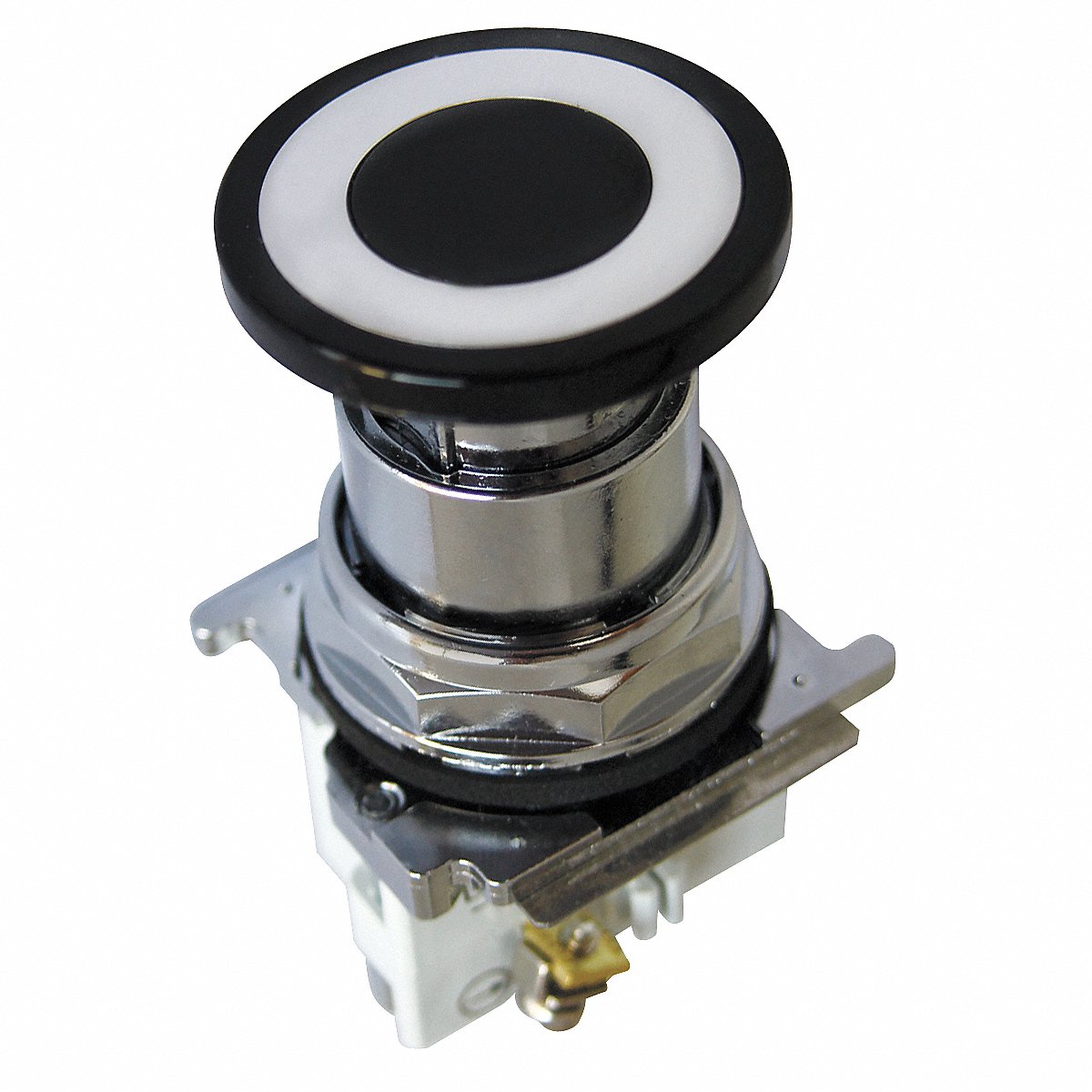Eaton Emergncy Stop Push Button NonIllm Black 1 NO/1 NC (10250T10B60-1X)