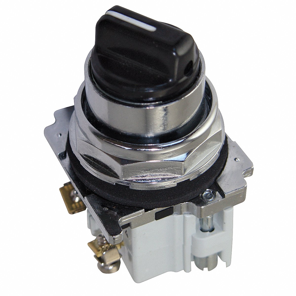 Eaton Selector Switch Non-Illuminated 2 Position 30 mm Black (10250T20KB)