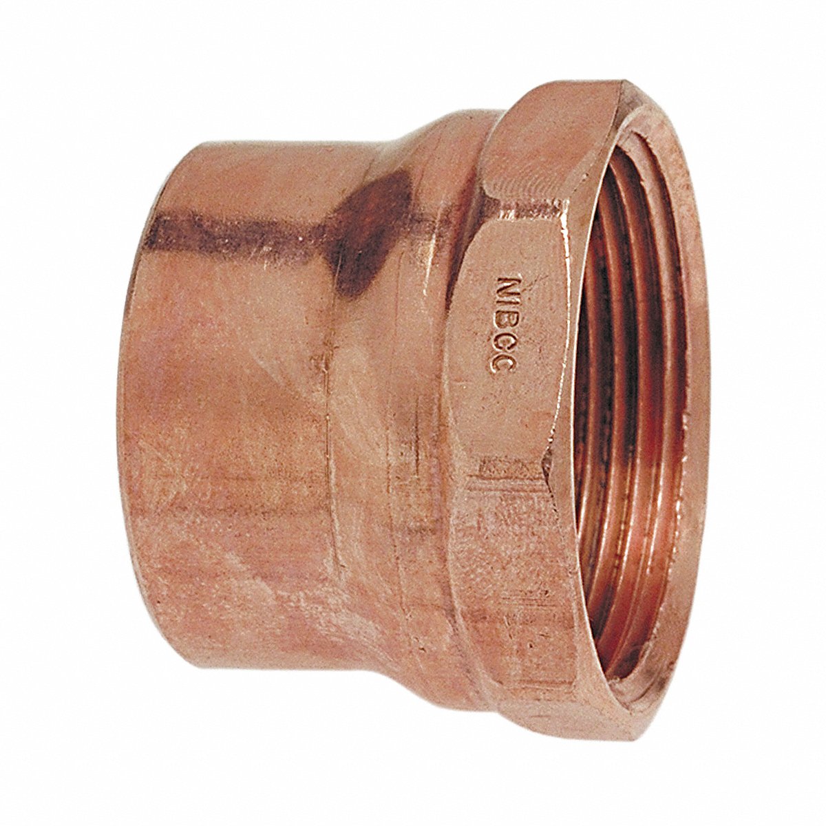 Nibco Adapter Wrot Copper 1-1/4 Tube C x FNPT (903 11/4)