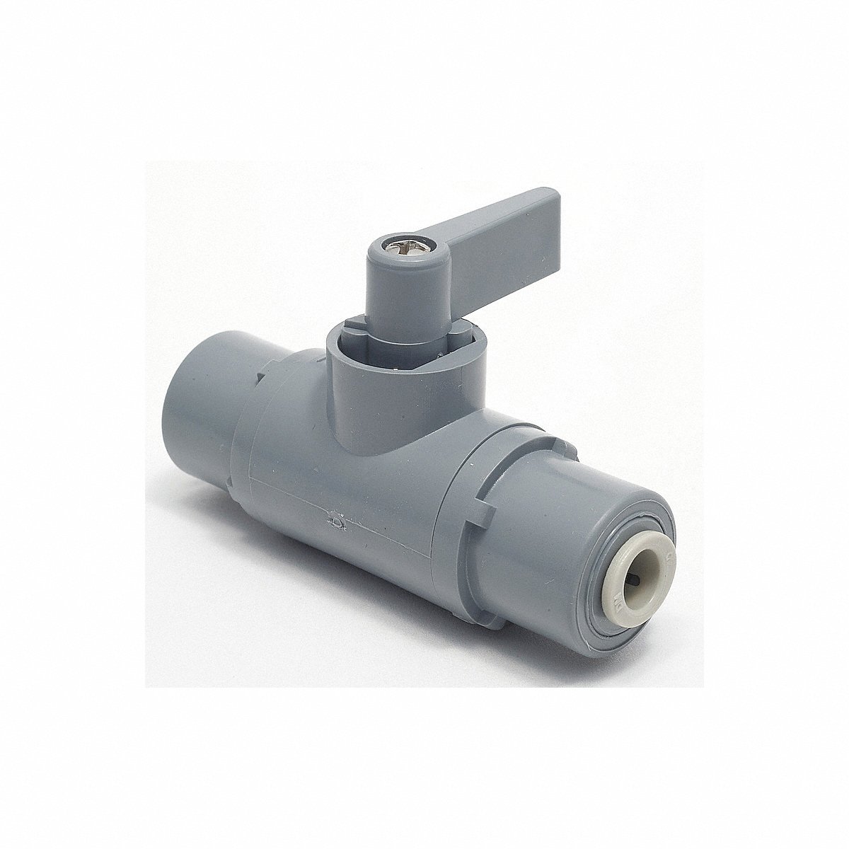 Manual 2-Way Ball Valve Push PVC (6886790)