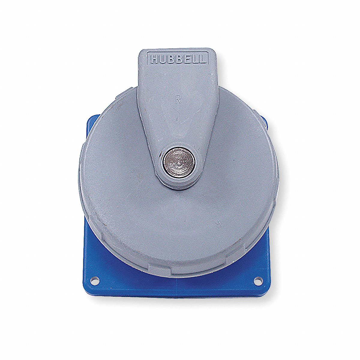 Hubbell WT Pn Slv Rec Blue 60 A 3 Pl Three (HBL460R9W)
