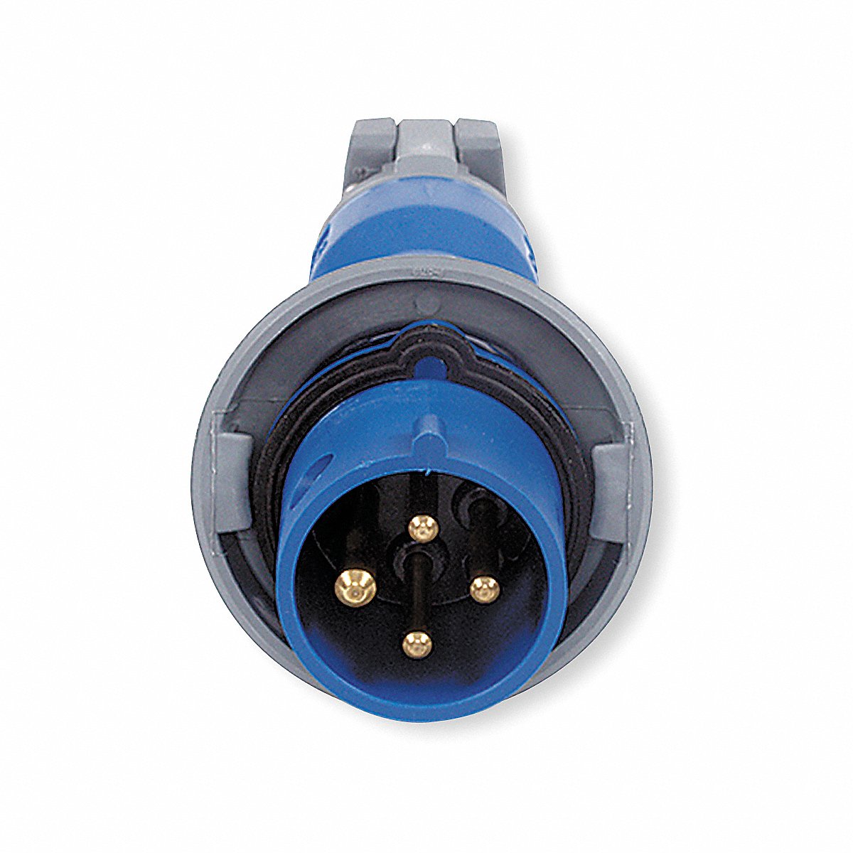Hubbell IEC Pin and Sleeve Plug 60 A Blue 3 Pl (HBL460P9W)