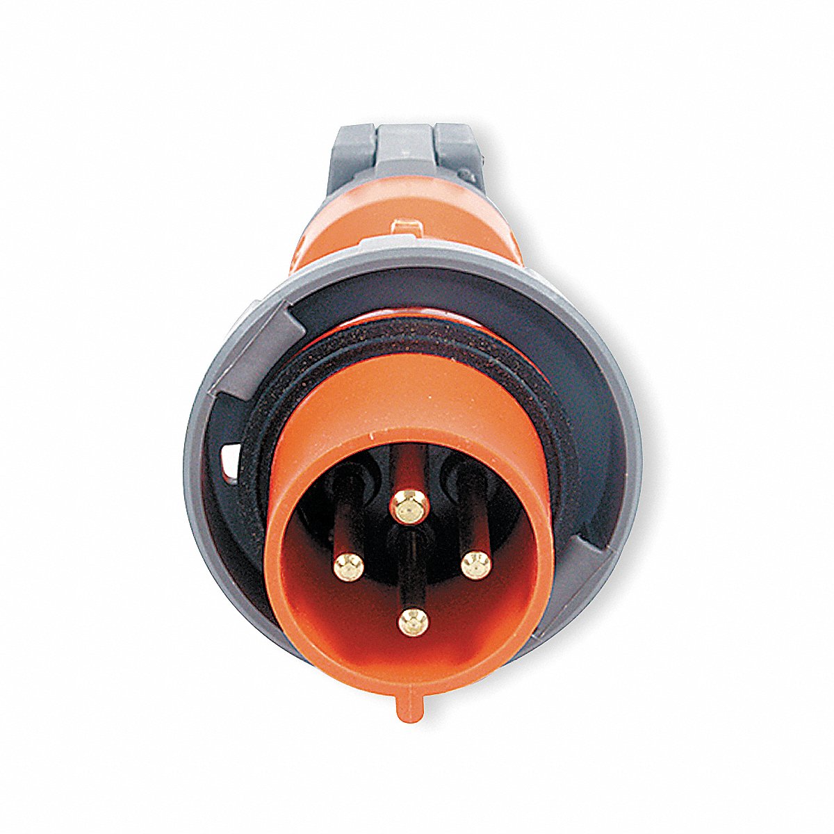 Hubbell Iec Pin And Sleeve Plug, 30 A, Orange, 3Pl (HBL430P12W)