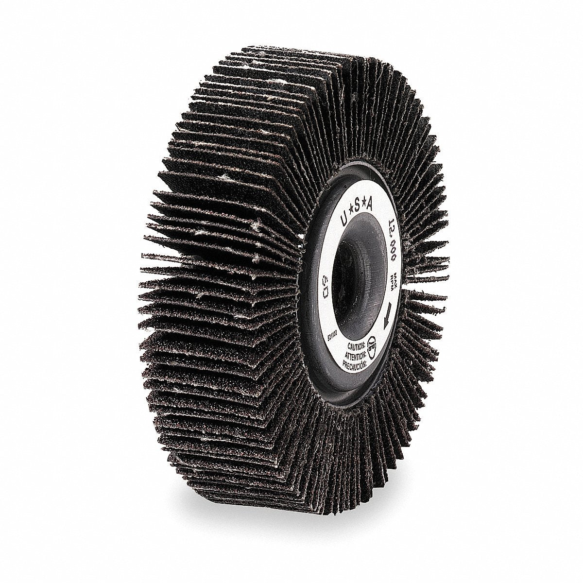Merit J 0571 Flap Wheel 6 in Dia 1 in W 1 in Arbor (08834123011)