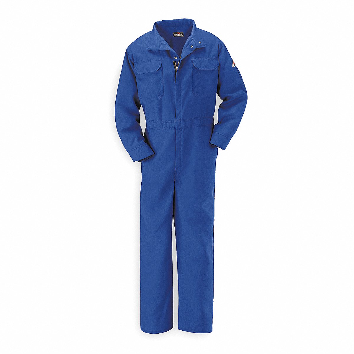 Bulwark Flame-Resistant Coverall Roayl Blue L (CNB6RB LN 44)