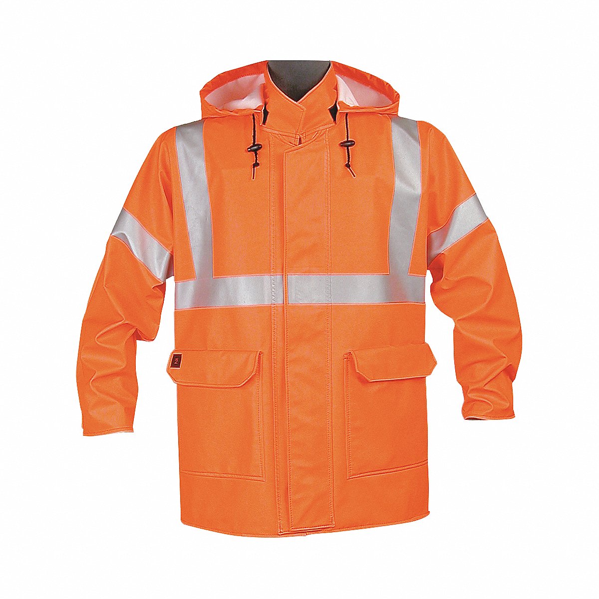 Nasco Arc Flash Rain Jacket, Cat 2, Orange, 2Xl (4503JFO2)