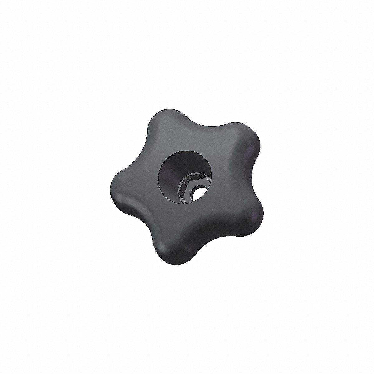 Innovative Components Hand Knob Through Hole (GNH6-HEX5SA----)