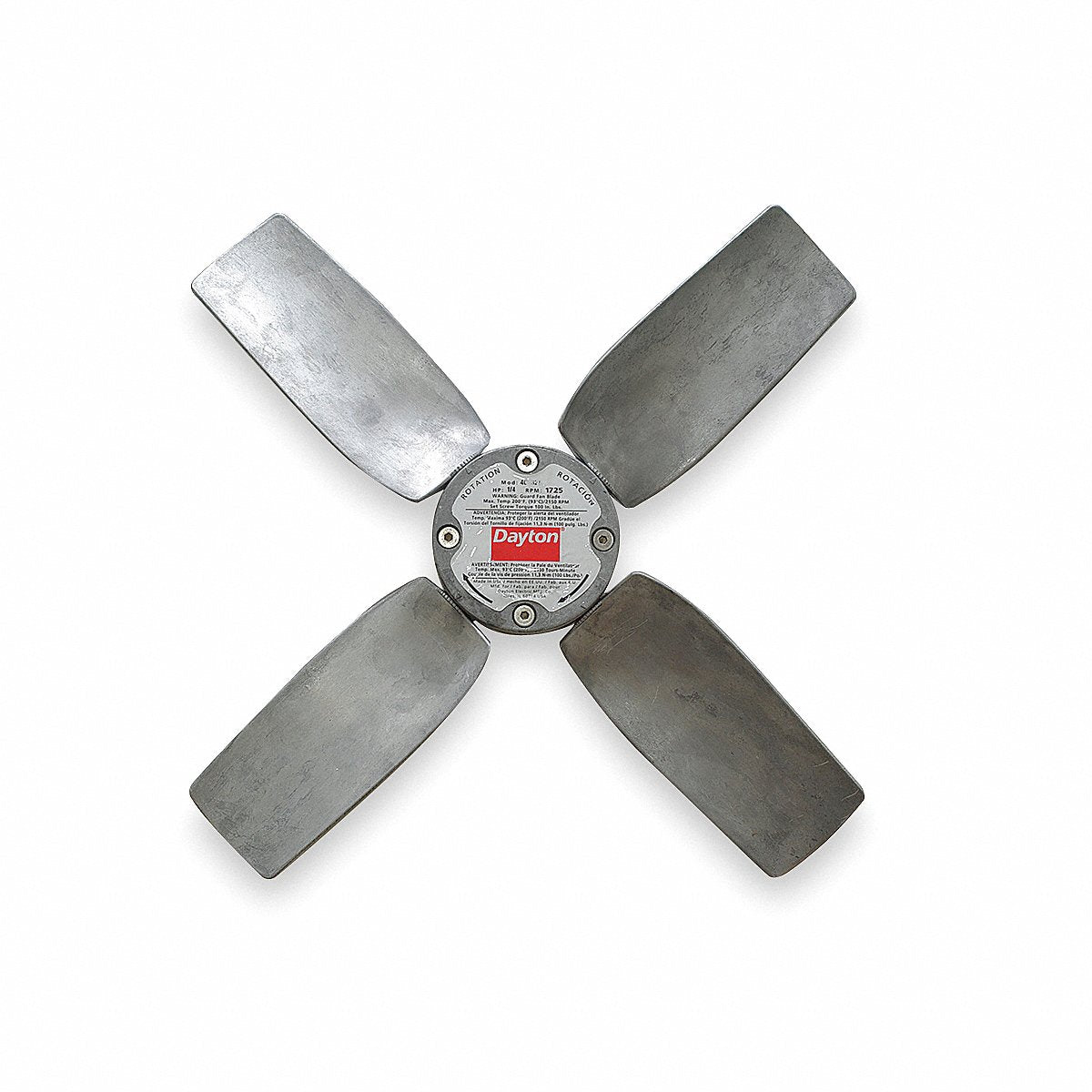 Dayton Fan Propeller, 18", 1/2" Bore, 2840 CFM (3GTE9)