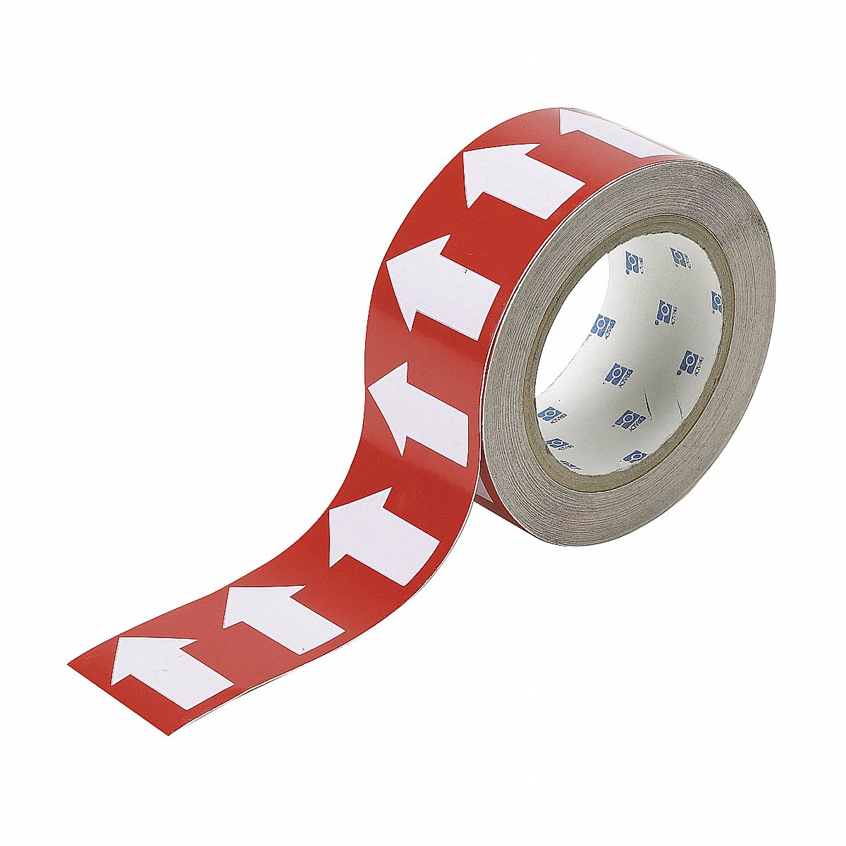 Brady Arrow Tape, Red, 4In W, 90Ft Roll L, 4in (91288)