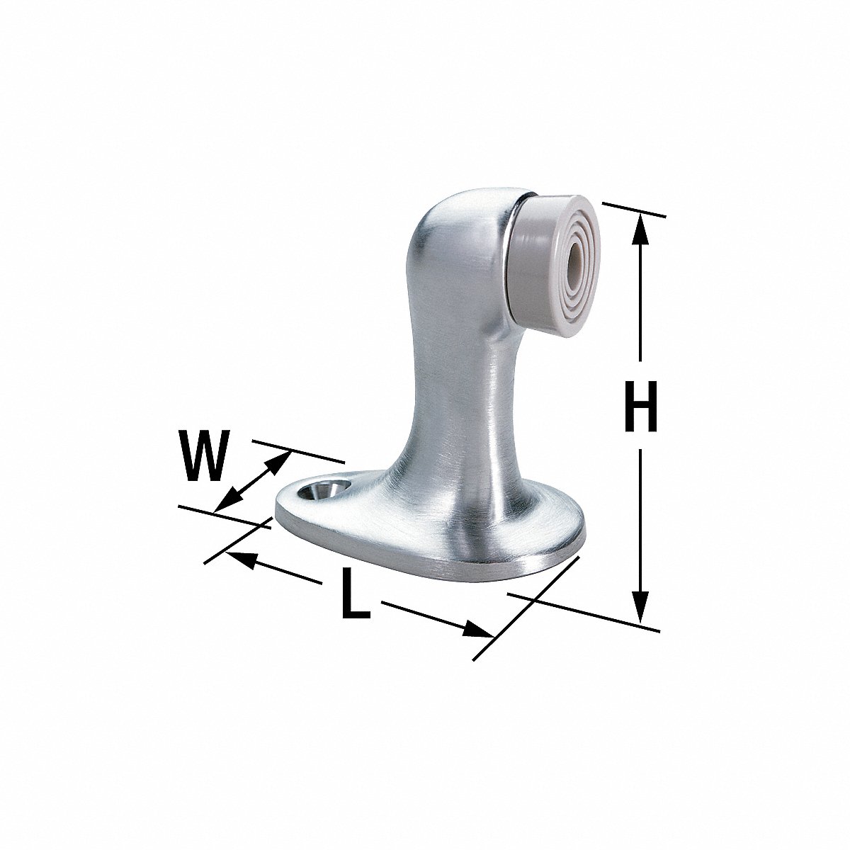 Rockwood Rigid Door Stop Floor Mount Satin Bronze (483.10)