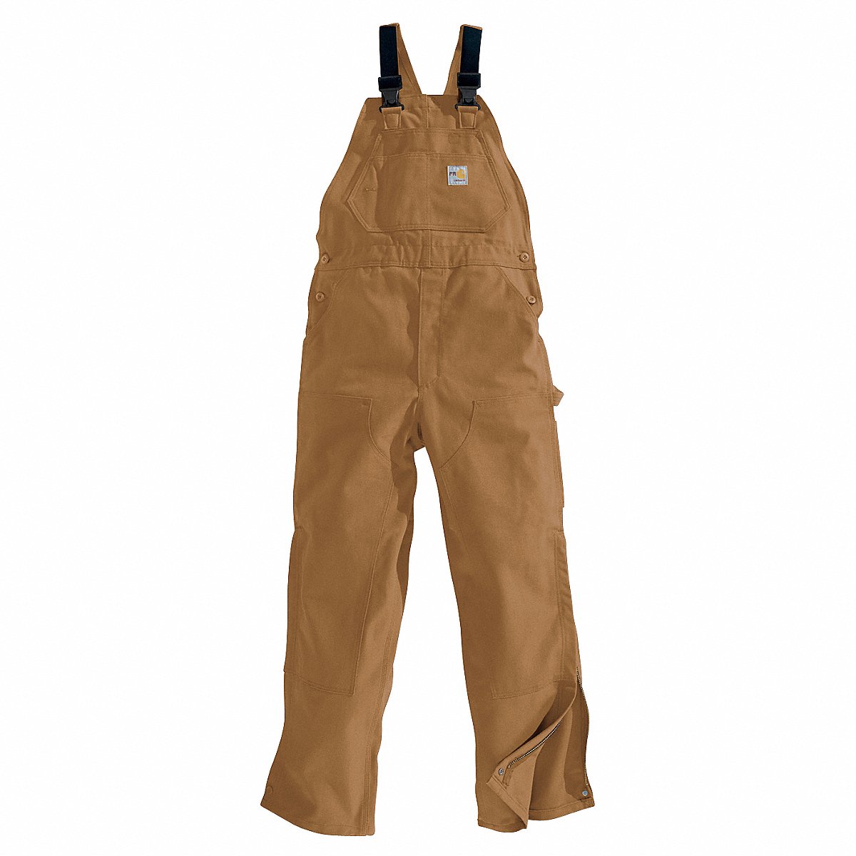 Carhartt Bib Overall Brown 32 x 32 in 16 cal/cm 2 (101627-211 32 32)