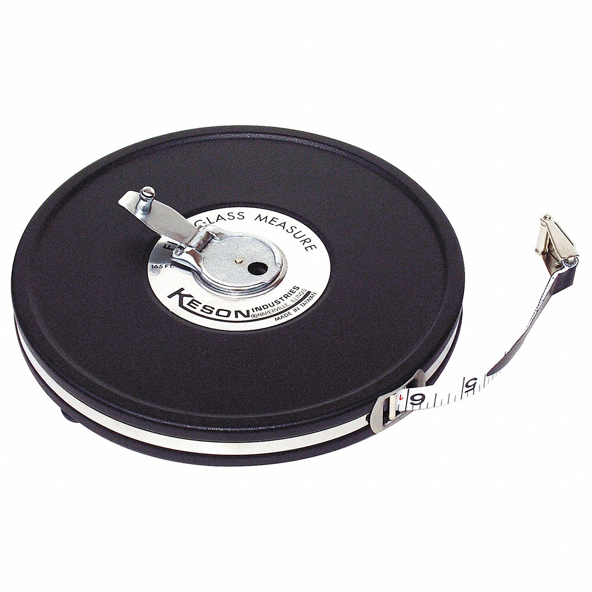 Keson Long Tape Measure, 1/2" x 100 ft / 30 m, Black (MC-18M-100)