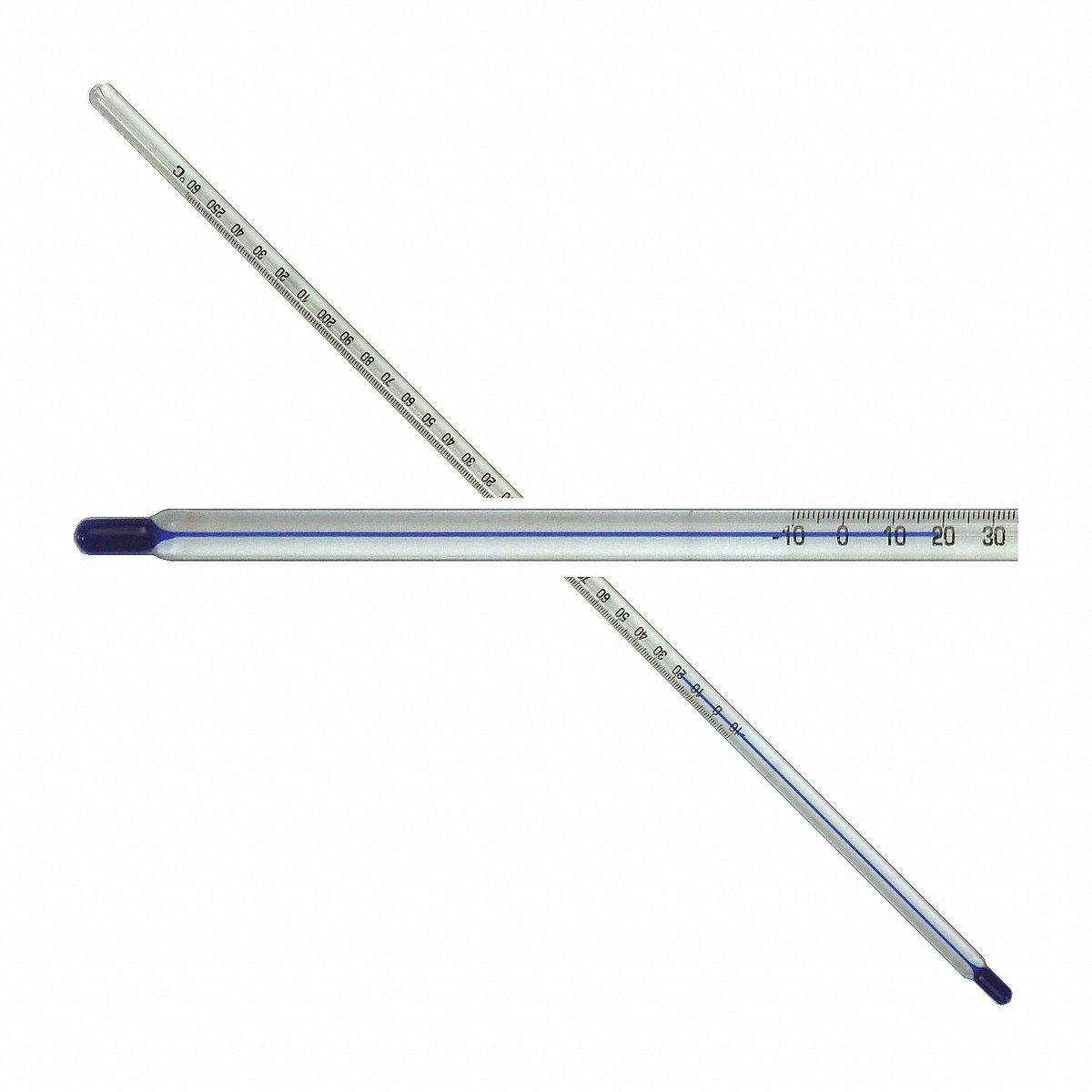 Ever-Safe Liquid-in-Glass Thermometer, 20° to 500°F (ACC5003BLSSC)