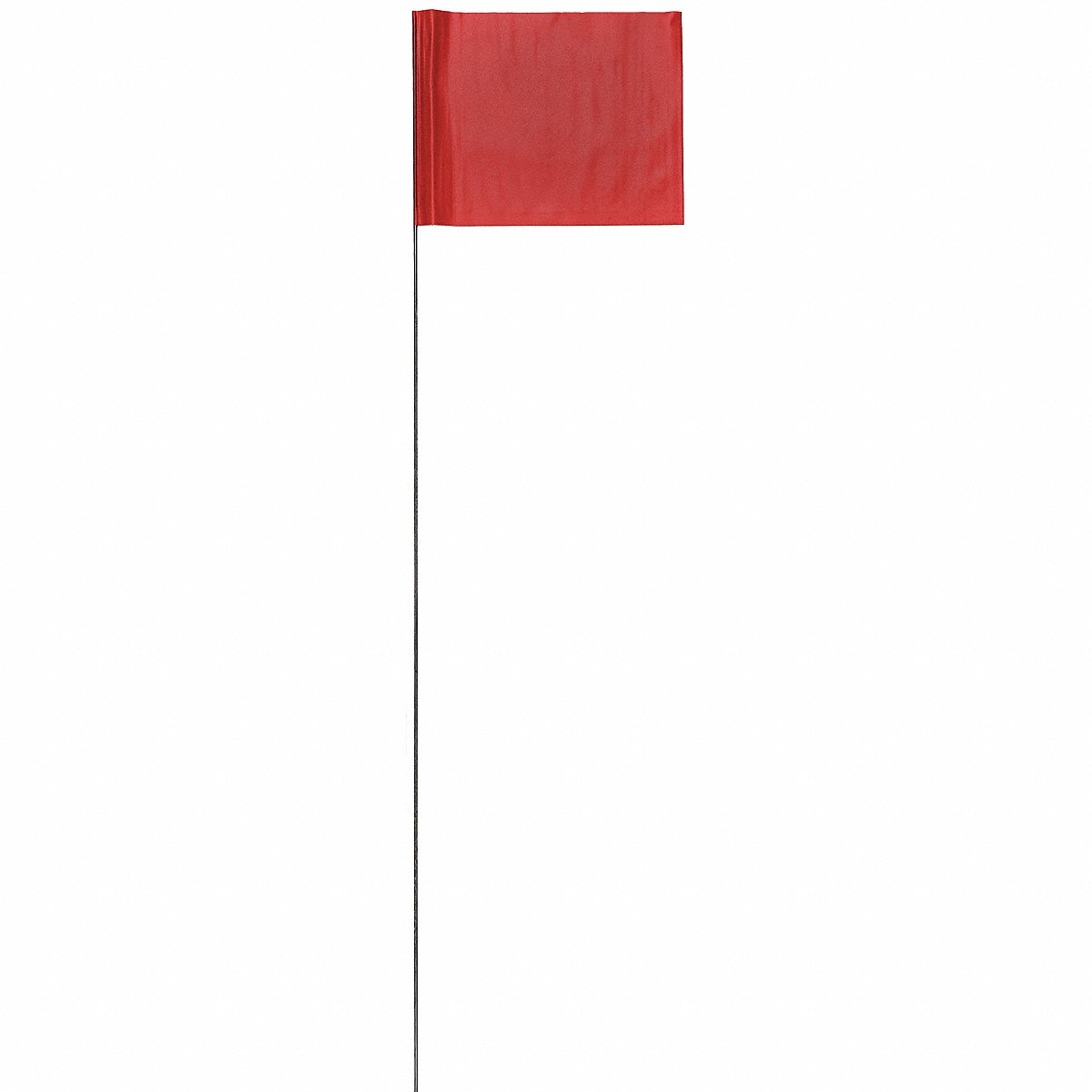 Presco Products Co Marking Flag, Red, Blank, Pvc, Pk100 (4530R-200)