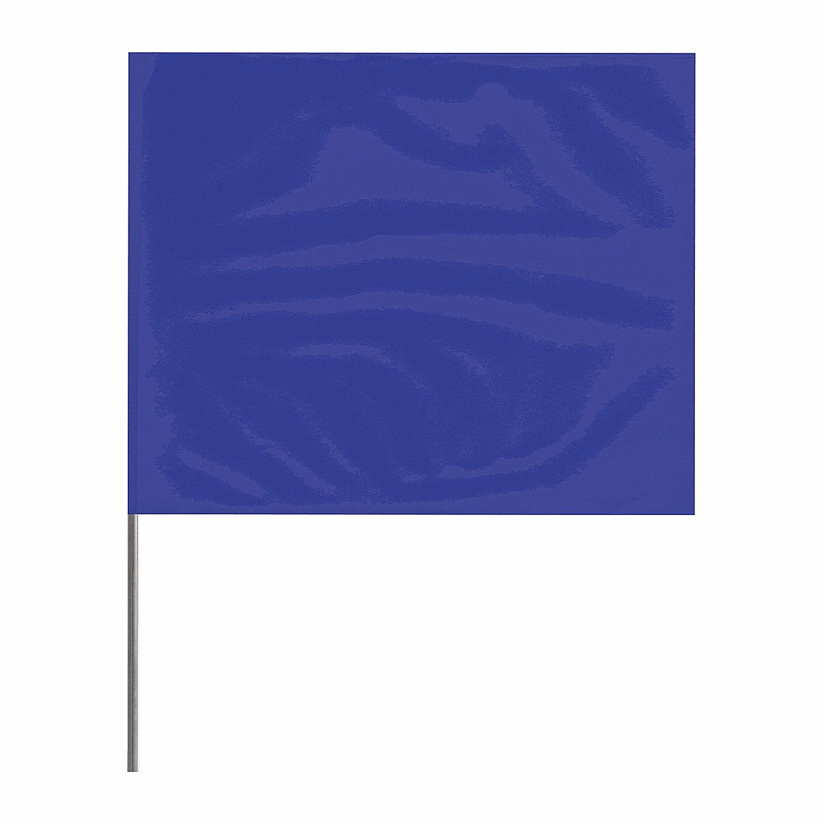 Presco Products Co Marking Flag, Blue, Blank, Pvc, Pk100 (4530B-200)
