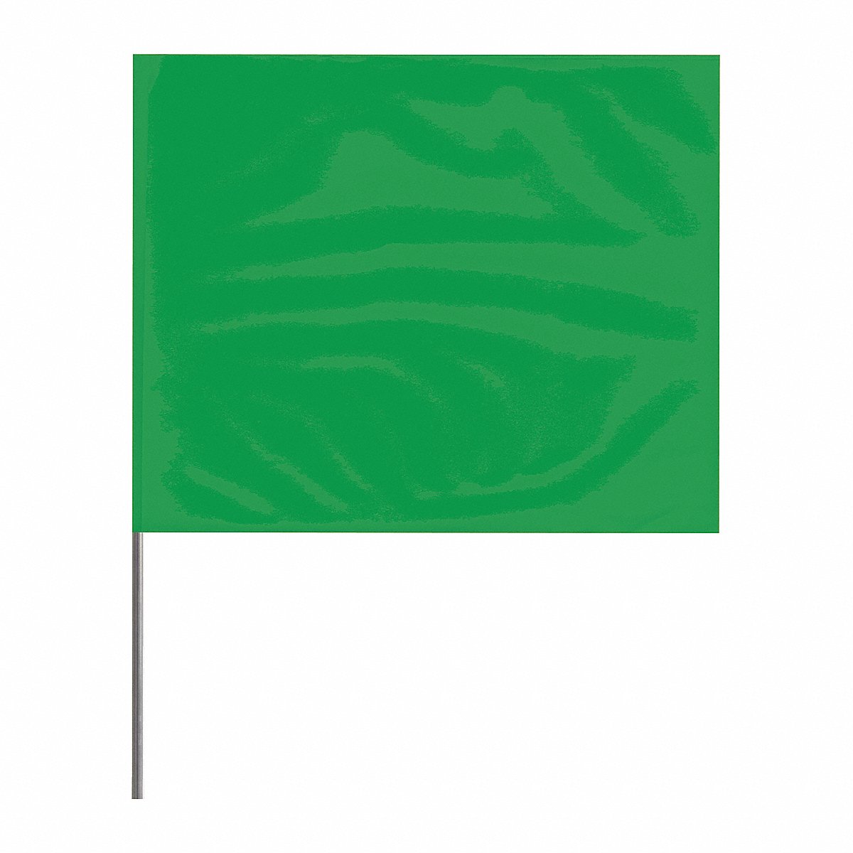 Presco Products Co Marking Flag, Green, Blank, Pvc, Pk100 (2321G-200)
