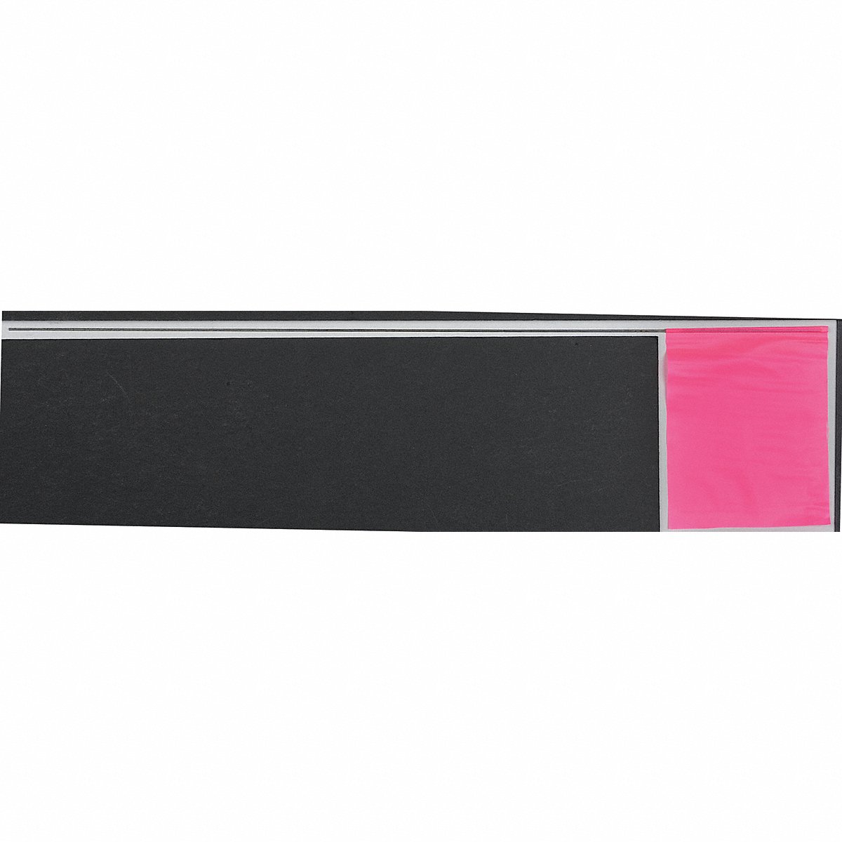 Presco Products Co Marking Flag, Pink Glo, Blank, Pvc, Pk100 (4530PG-200)
