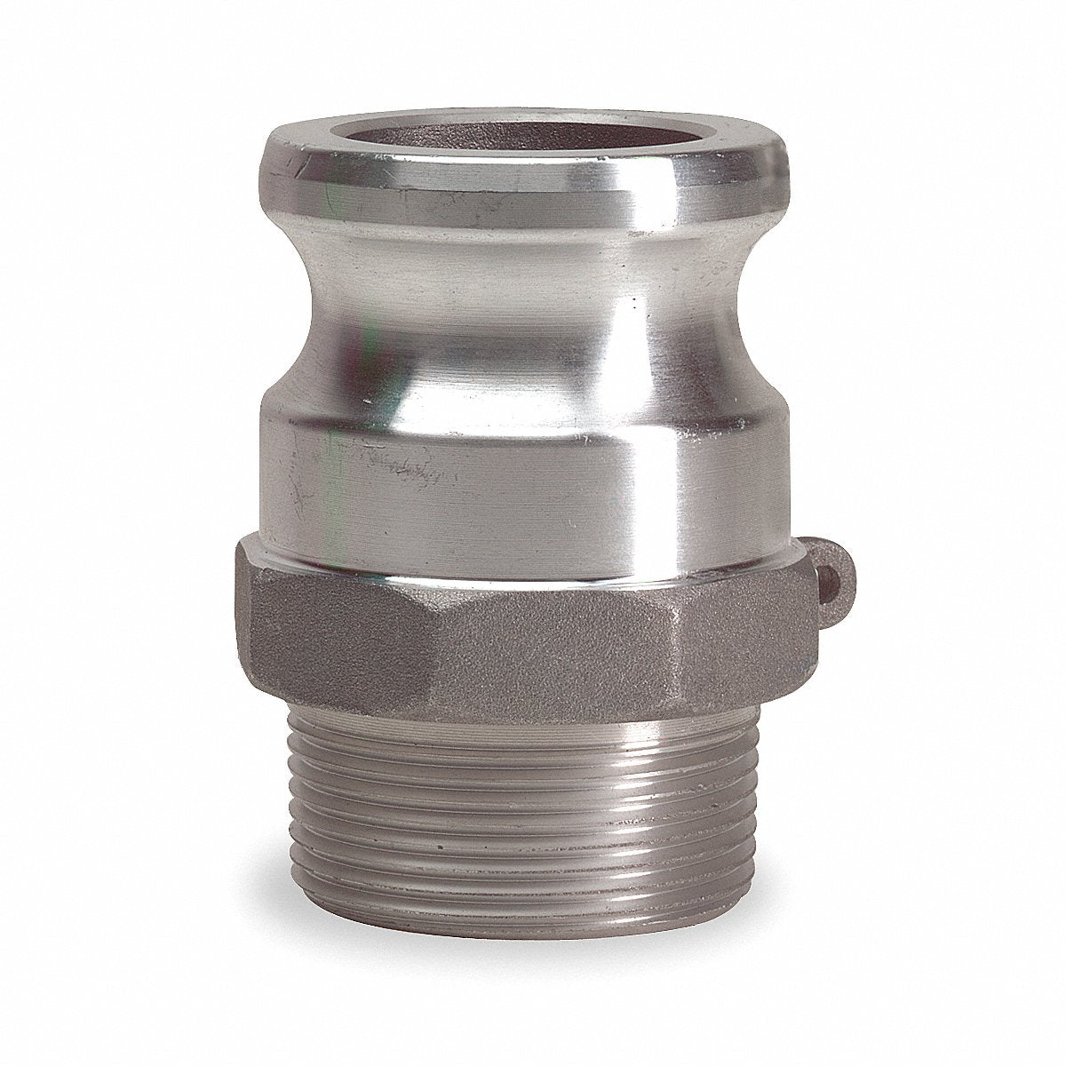 Grainger Global Sourcing - Plumbing Cam And Groove Adapter, 1-1/2", Aluminum, 2" (3LX23)
