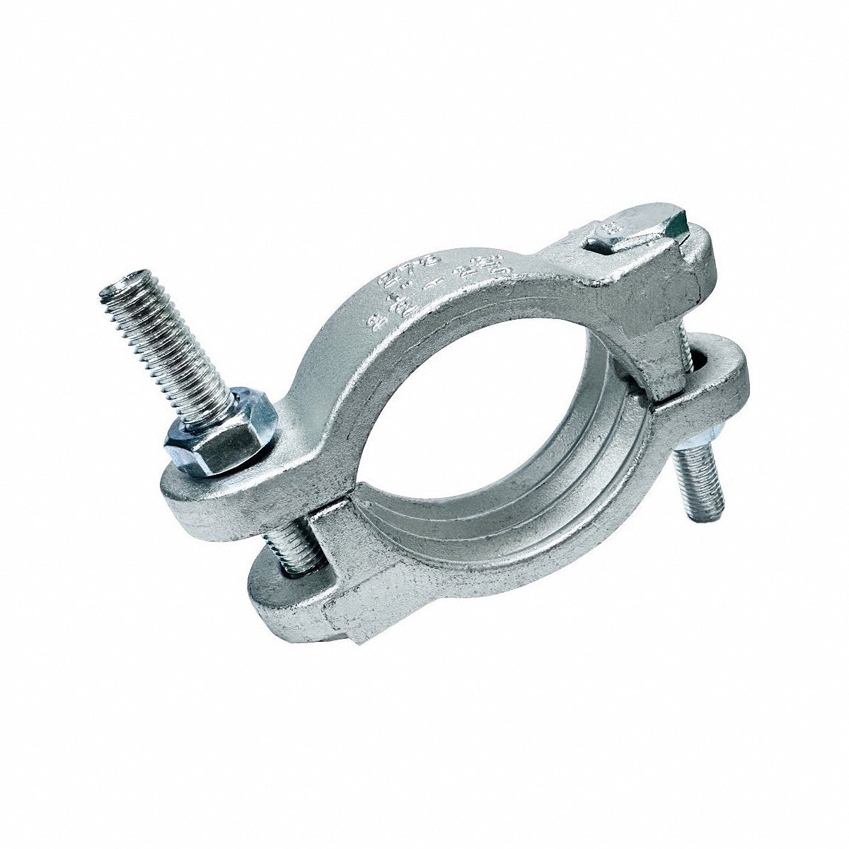 Hose Clamp, 1-3/16" Width, Zinc-Plated Steel (3LZ31)