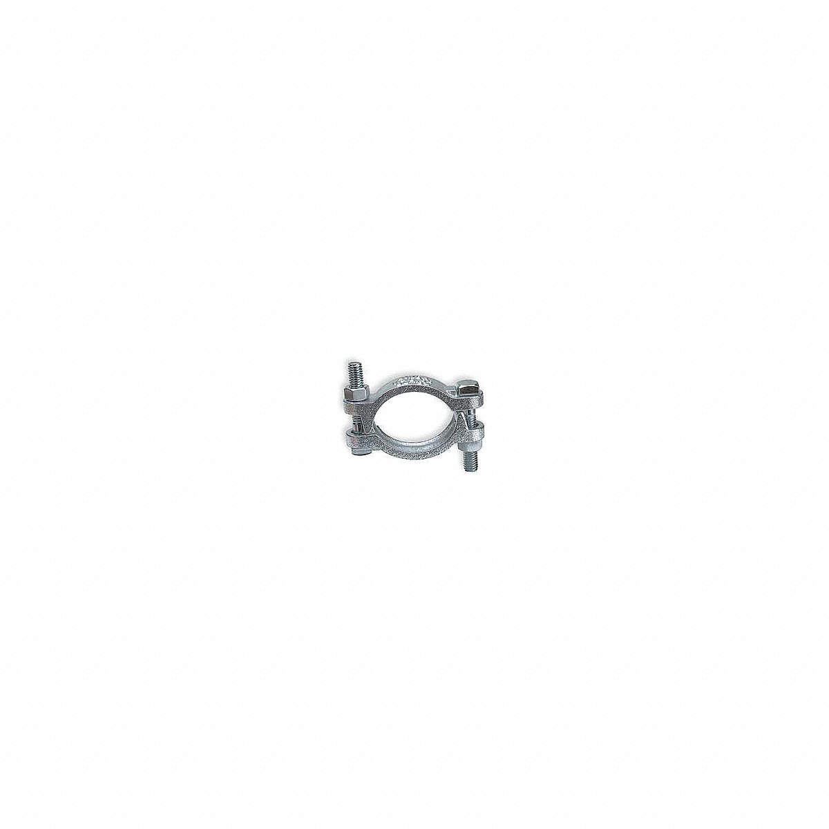 Hose Clamp, 1" Width, Zinc-Plated Steel (3LZ32)