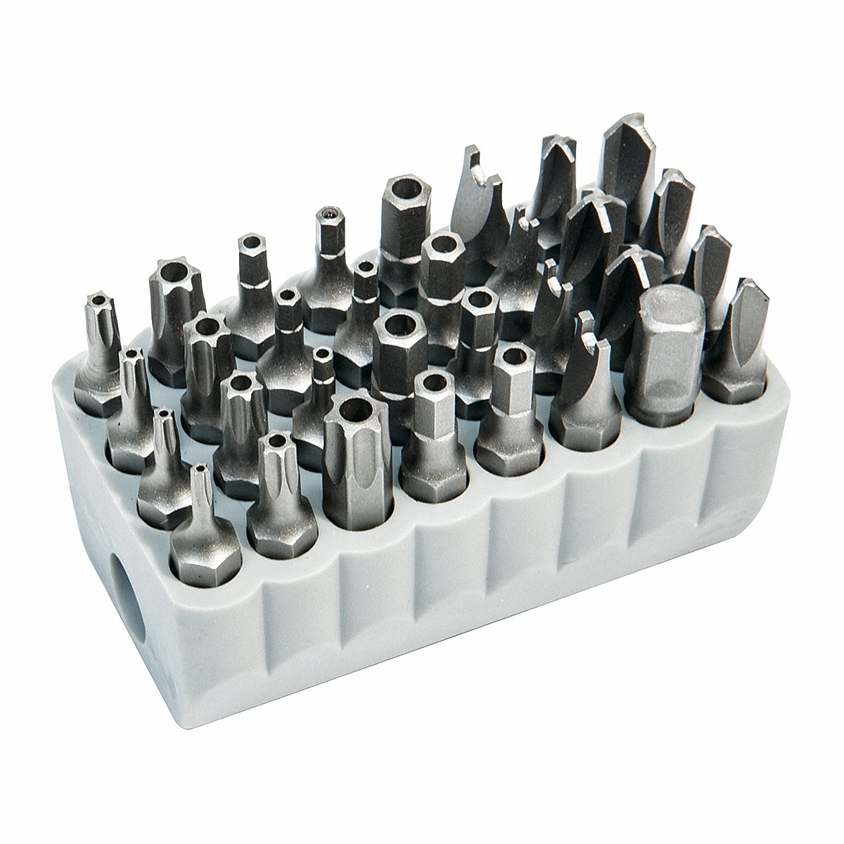 Klein Tools Driverbitset, 32Pcs, Steel, Shank:1/4", 4" (32525)