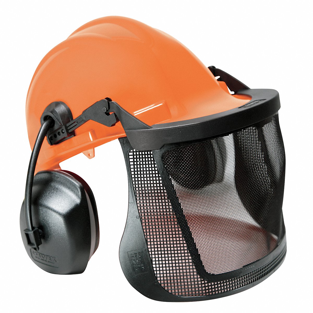 Elvex Loggers Helmet, Type 1, Class E, Orange (CU-30R)