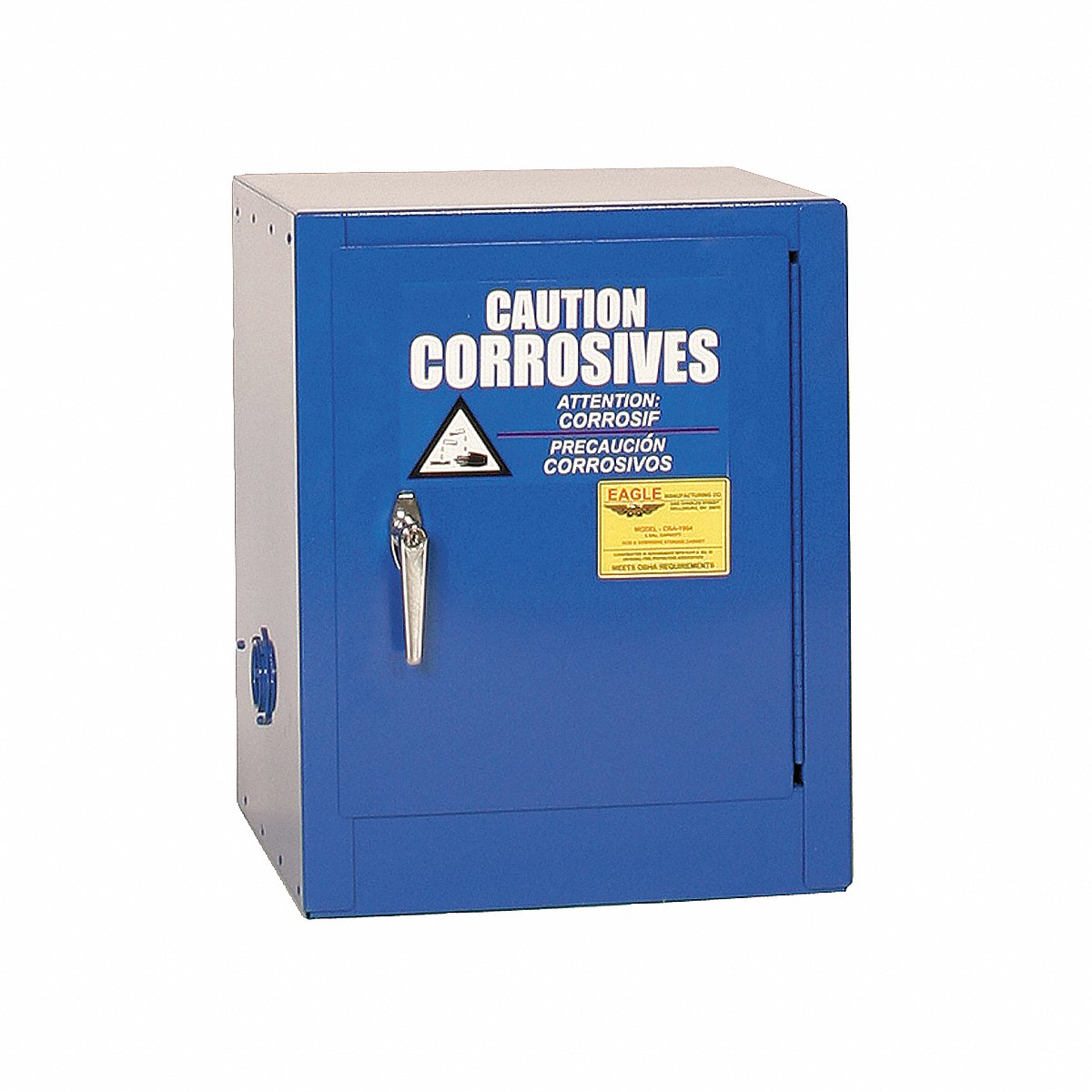 Eagle Corrosive Safety Cabinet, 17-1/2 In. W, 2 In (CRA1904X)