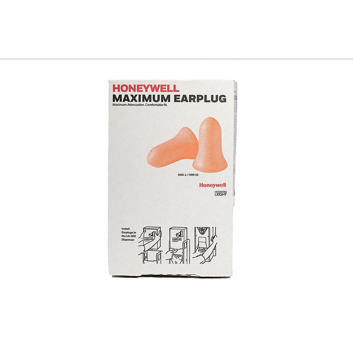 Honeywell Howard Leight Ear Plug Disp Refill, 33Db, Pairsperpk 500 (MXM-1-DG)