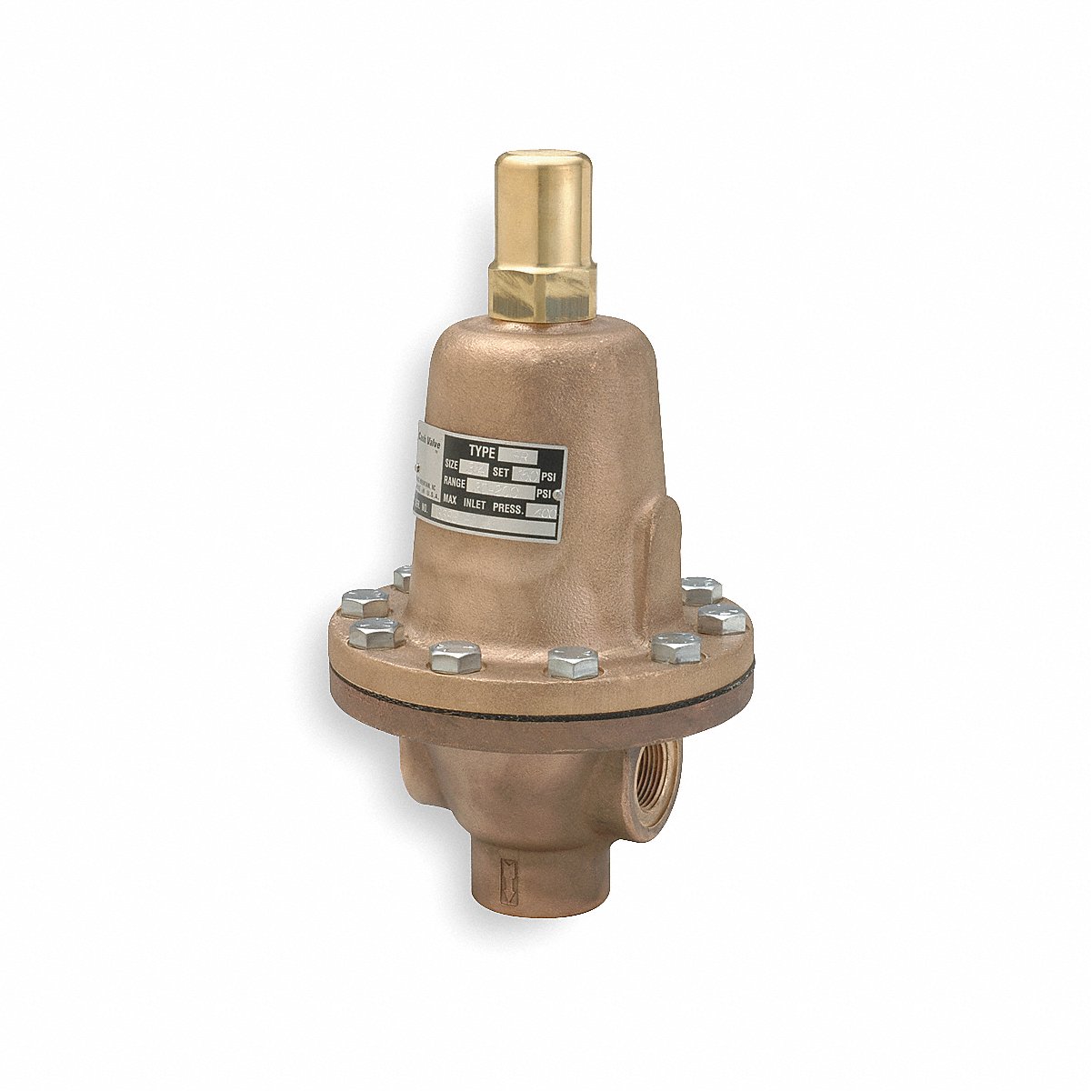 Cash Valve Pressure Relief Valve, 1/2", 13 PSI, Stainless Steel (FR-GCWSCFGES04-D1-0013)