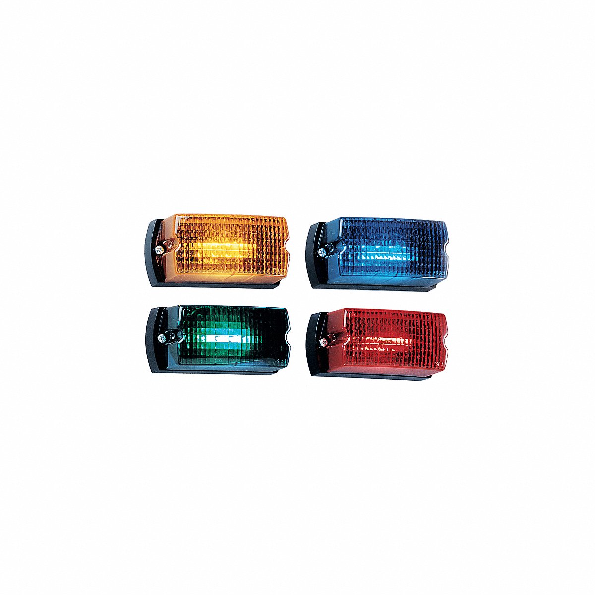 Federal Signal Low Profile Warning Light, Strobe, Blue (LP1-120B)