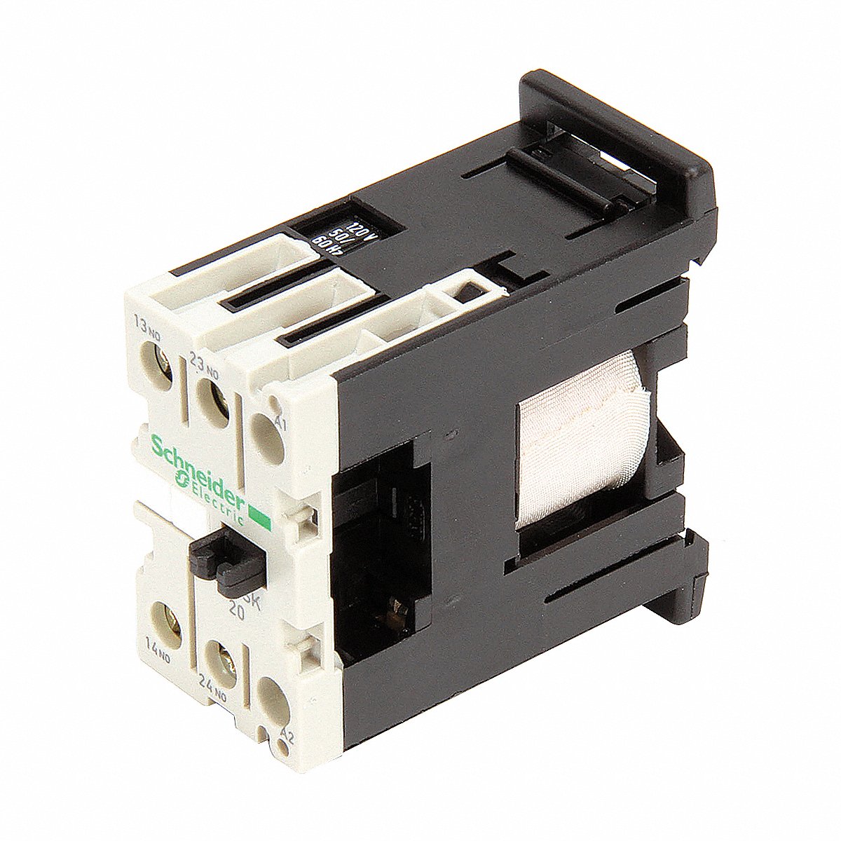 Schneider Iec Control Relay, 2No, 120V Ac, 10 A (CA2SK20G7)