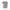Rubbermaid Commercial Products Bucket, 3 1/2 Gal, Gray (FG261400GRAY)
