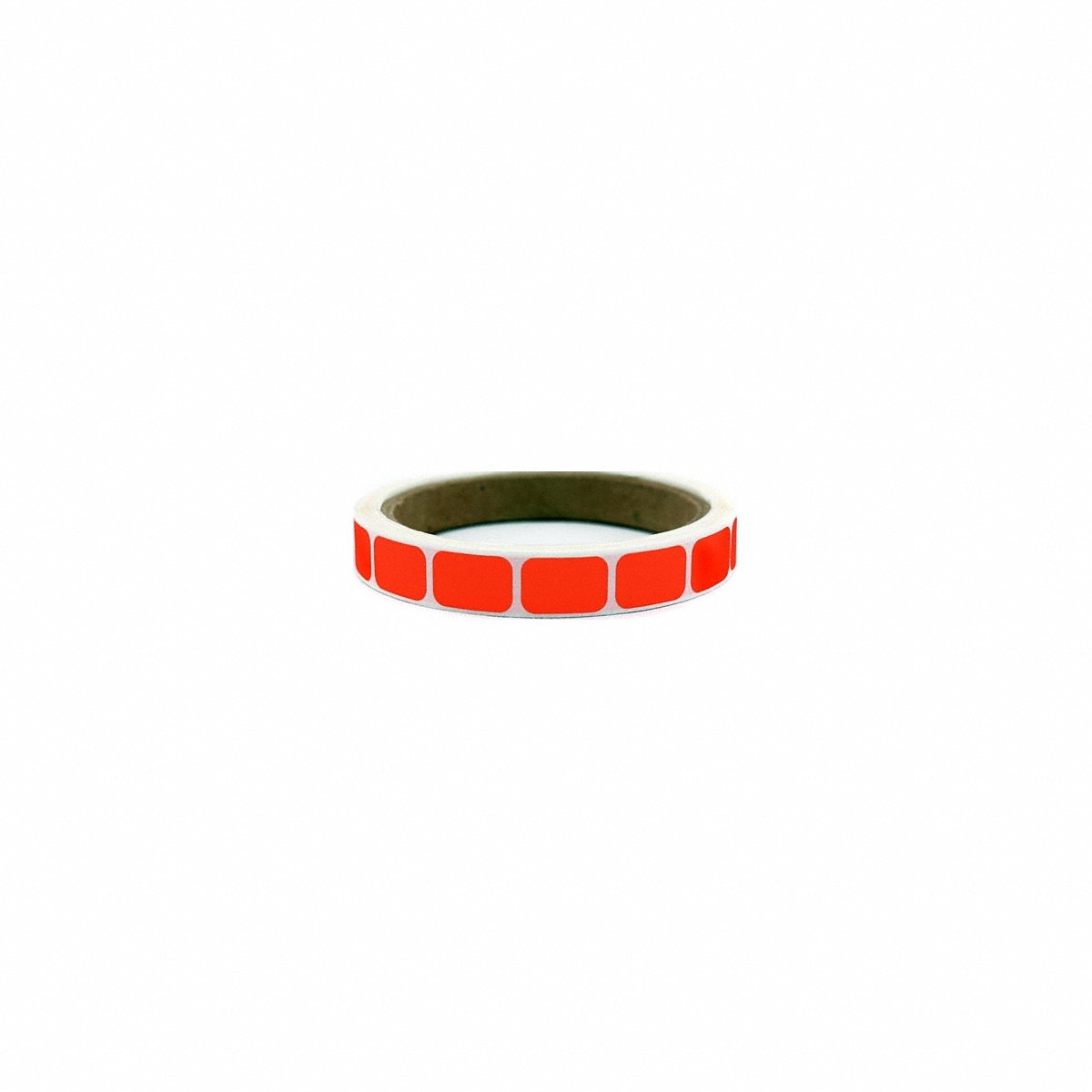 Roll Products Inventory Label, Red Paper, Pack of 1000 (3VCP5)