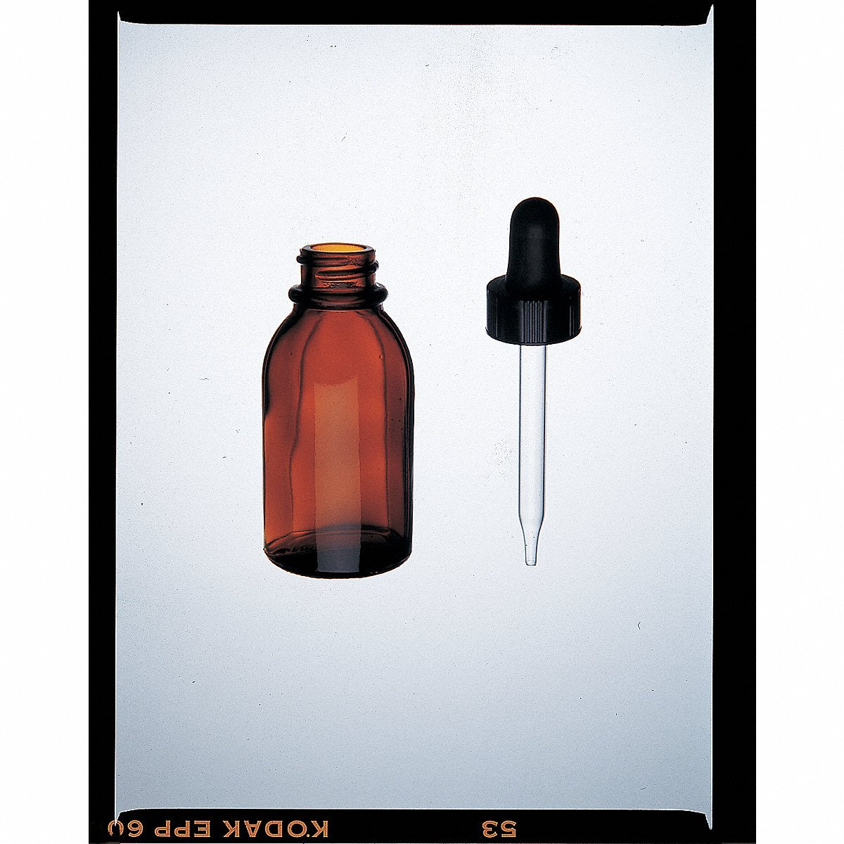 Kimble Dropper Bottle, 102 mm Height, 31 mm Diameter, Pack of 12 (15040G-30)