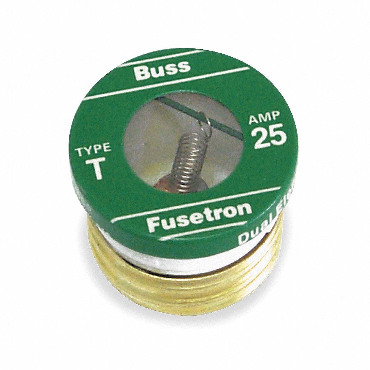 Bussmann PlugFuse 125 VAC 2 A 10 kA Ind T PK4 (T-2)
