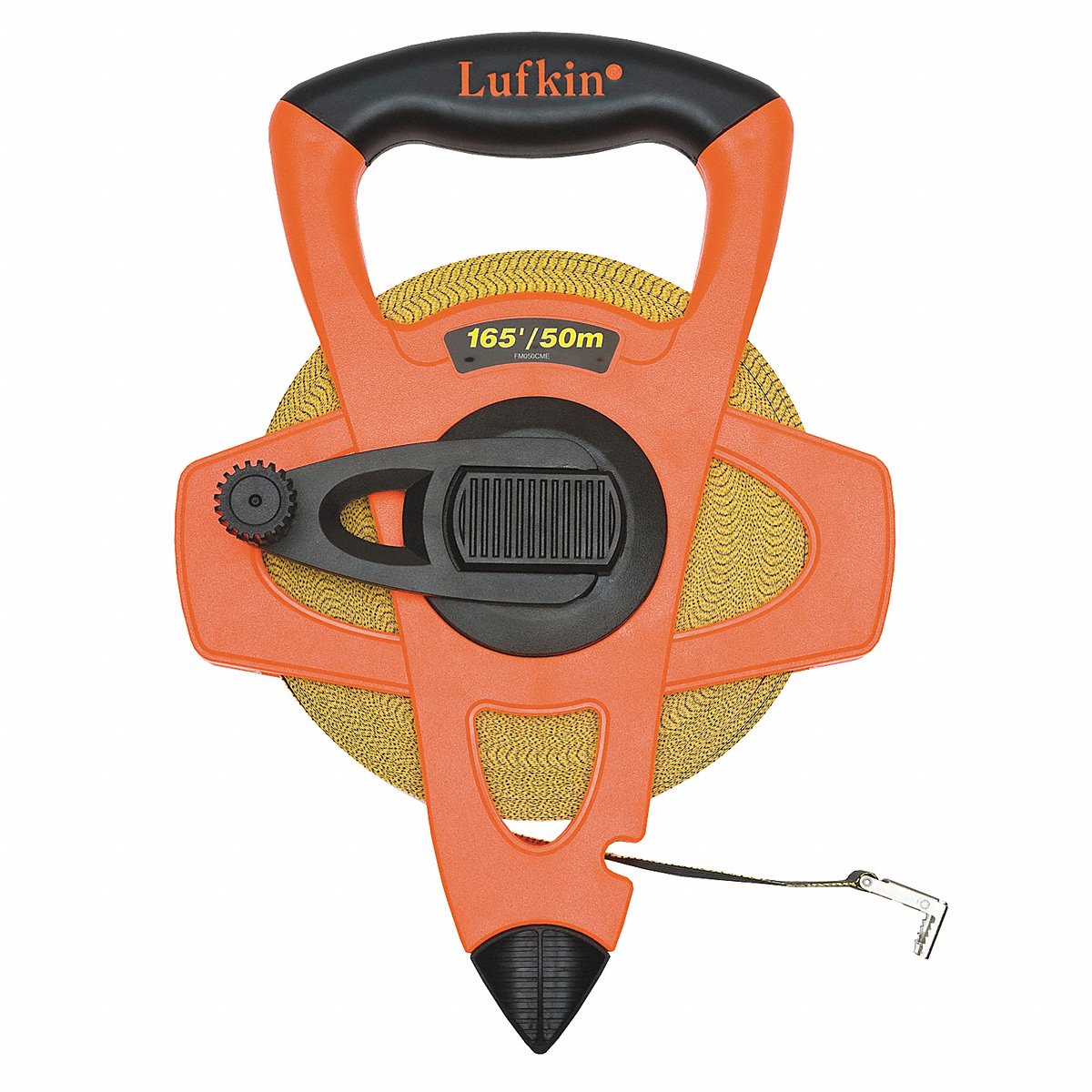 Crescent Lufkin Tape Measure, 165 Ft./50M, Orange/Black, 165 ft (FM050CME)