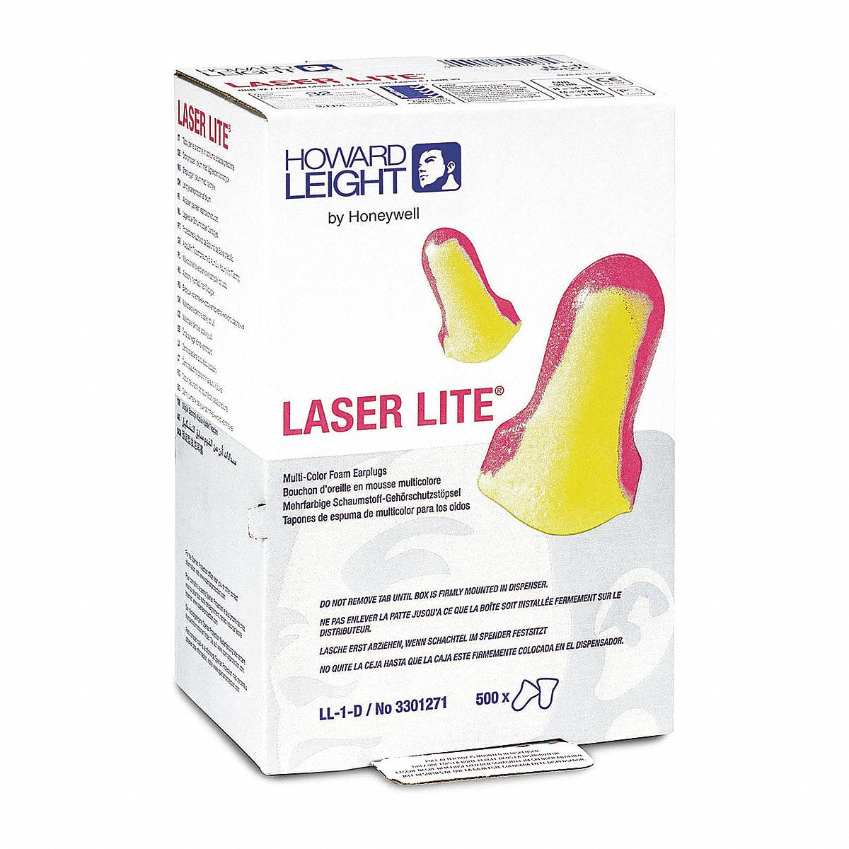 Honeywell Howard Leight Ear Plug Disp Refill, 32Db, Pairsperpk 500 (LL-1-D)