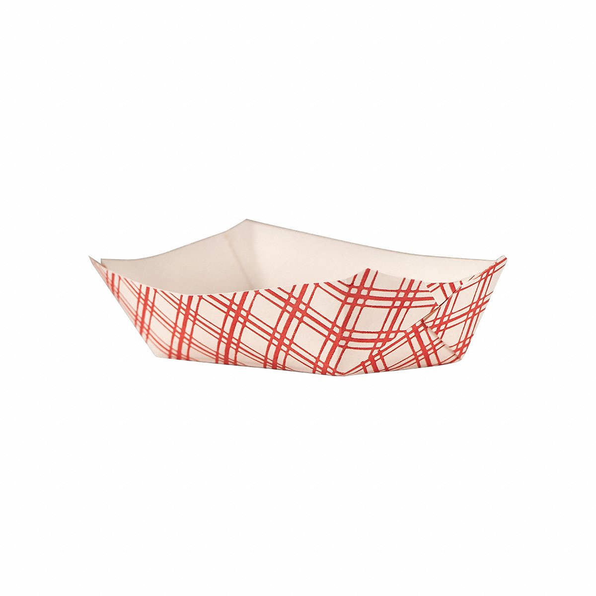 R.J. Schinner Co. Inc. Disp Food Tray, Red, 5 3/8 In W, Pk1000, 8 in (EFT50)
