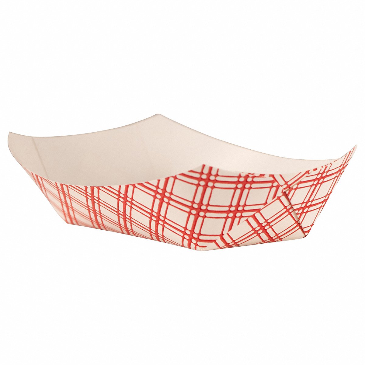 R.J. Schinner Co. Inc. Disp Food Tray, Red, 6 1/2In W, Pk1000, 2in (EFT100)