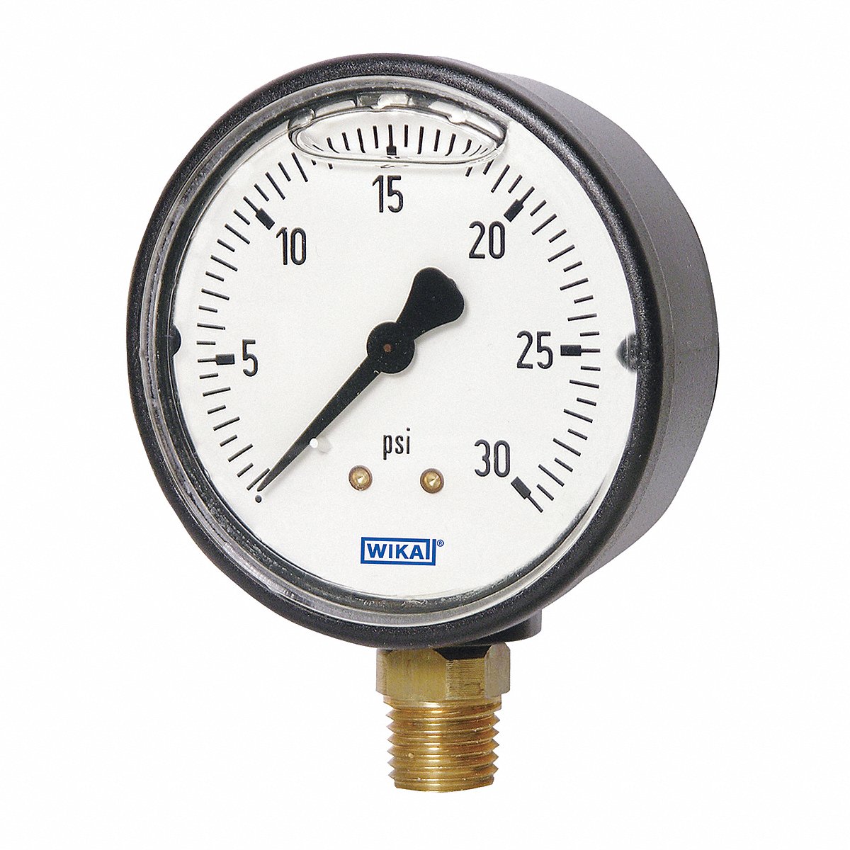 Wika Vacuum Gauge 2-1/2 Dial Size Bottom (113.13.25.VAC.L)