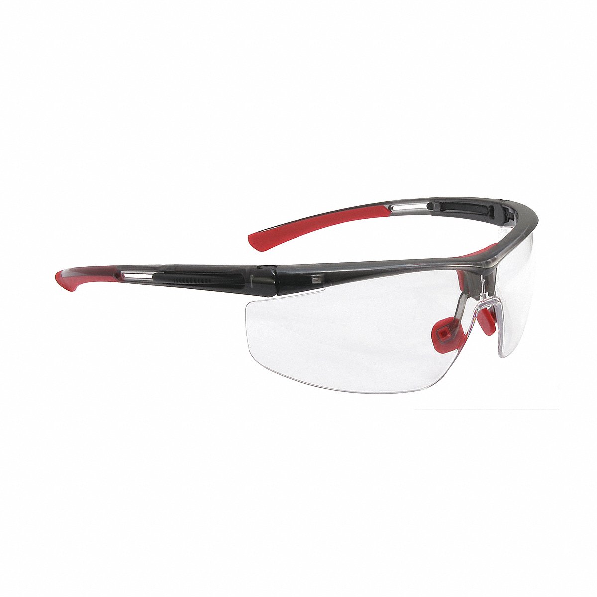 Honeywell North Safety Glasses, Clear Lens, HydroShield Coating, Black Frame (T5900LTKHS)