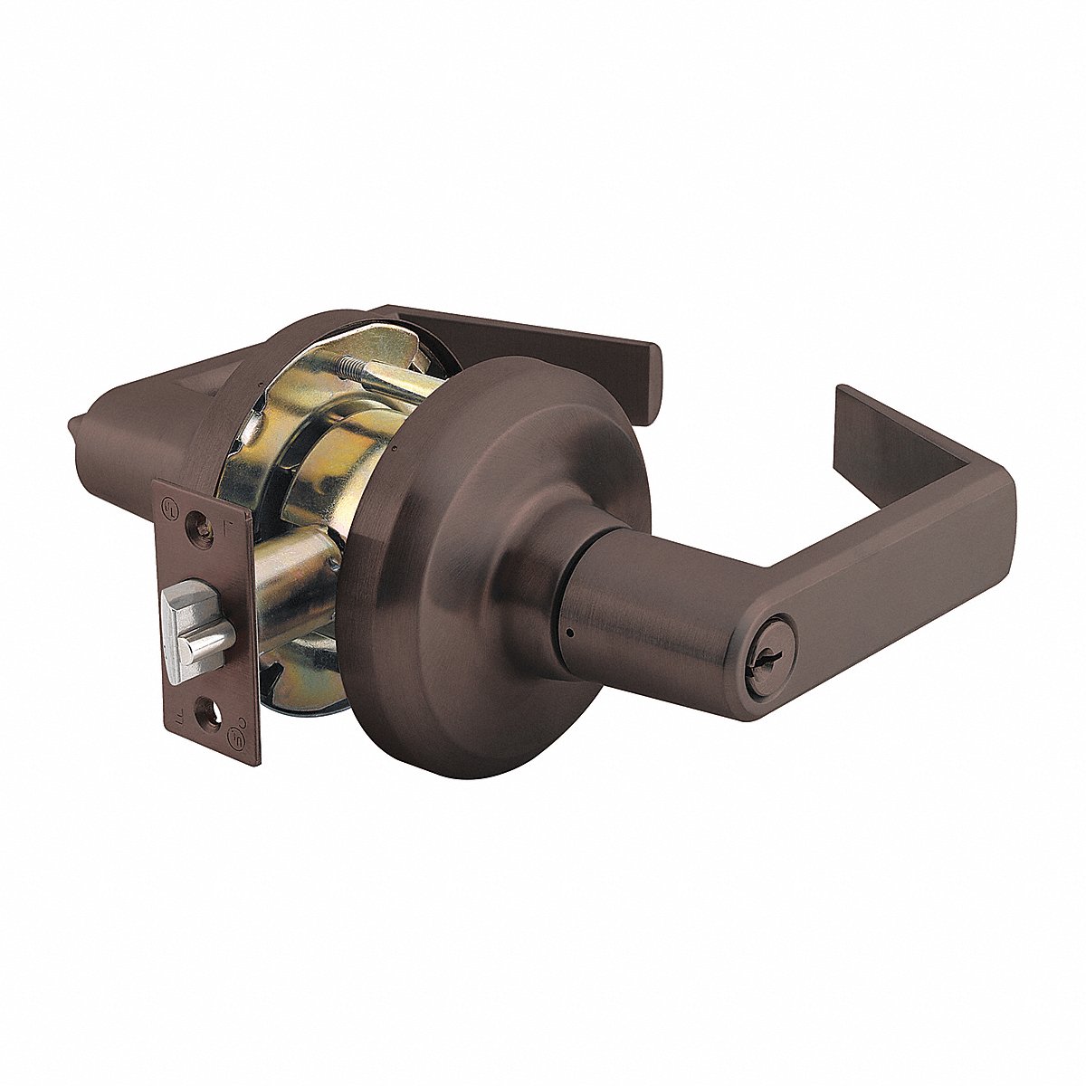 Dormakaba Door Lever Lockset Oil Rubbed Bronze (QCL161E613S4478SLC)